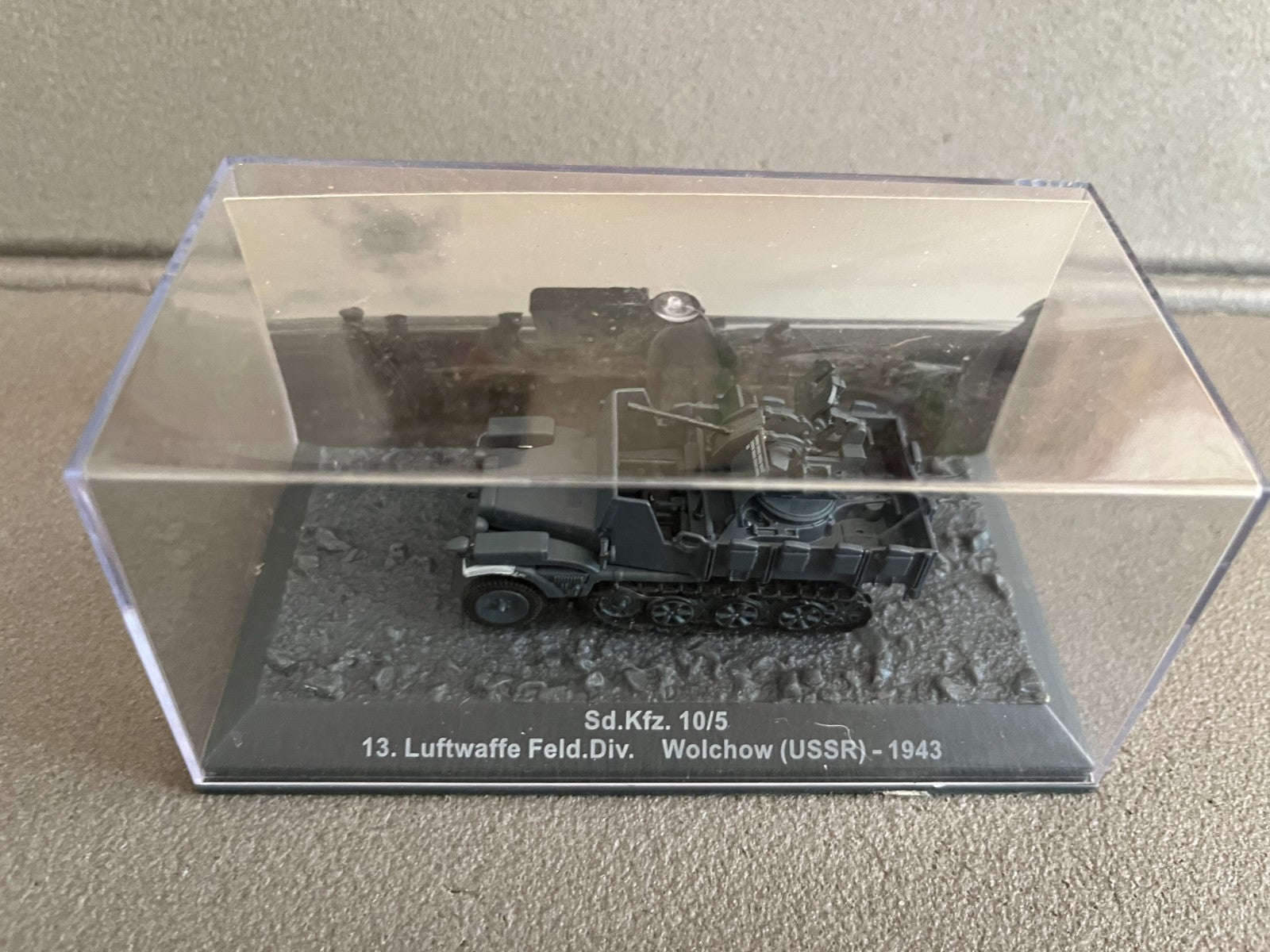 Miniature Militaire Char Tank Blindé Sd.Kfz. 10/5 13. Luftwaffe Altaya 1/72