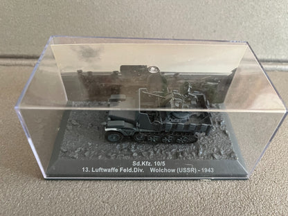 Miniature Militaire Char Tank Blindé Sd.Kfz. 10/5 13. Luftwaffe Altaya 1/72