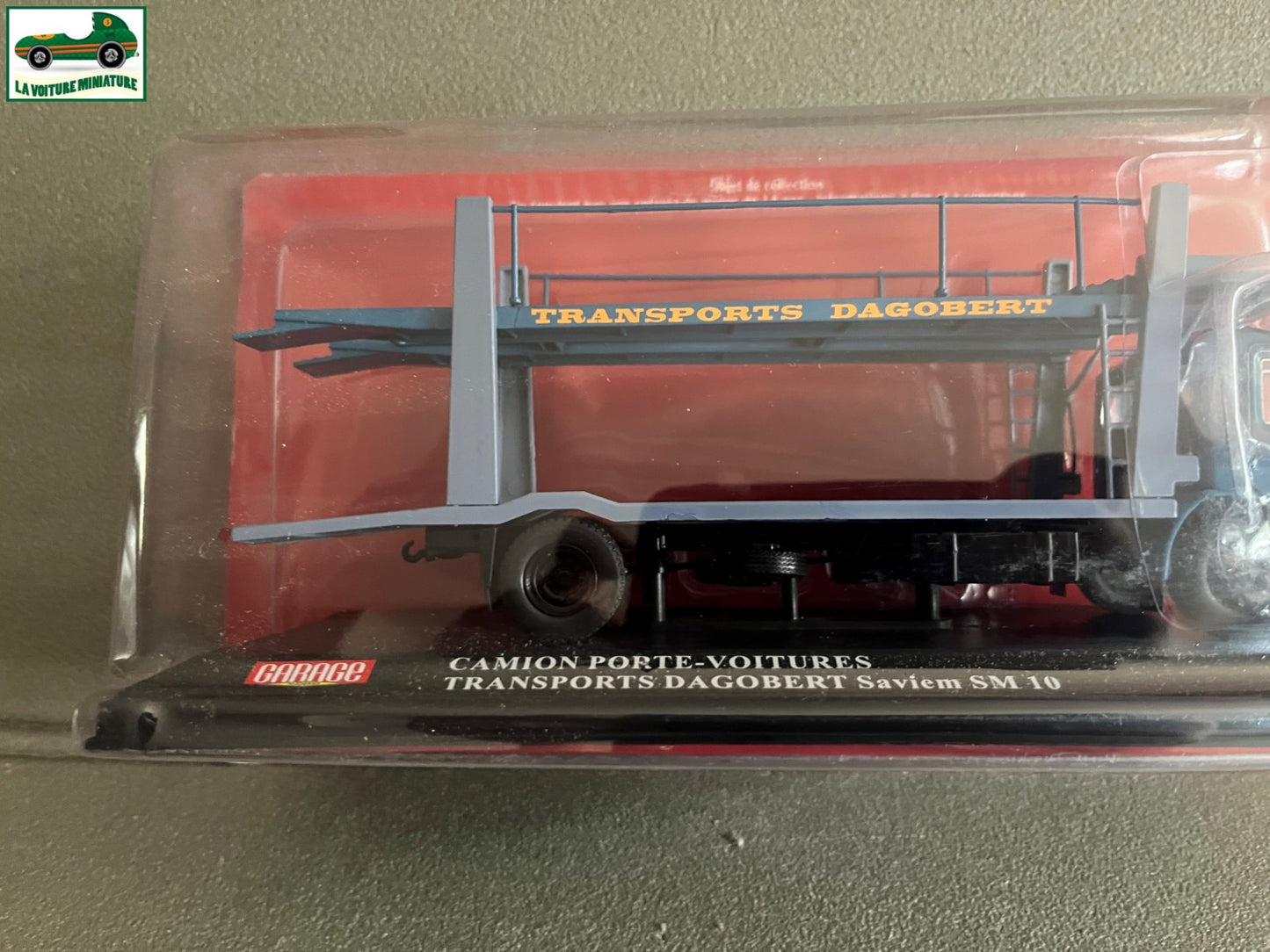 Voiture miniature Camion Portes Voitures Transports Saviem SM 10 Dagobert 1/43