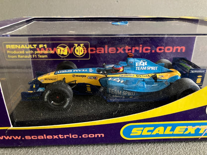 Voiture Miniature Circuit Formule 1  Renault F1 2006 C2723  Scalextric 1/32