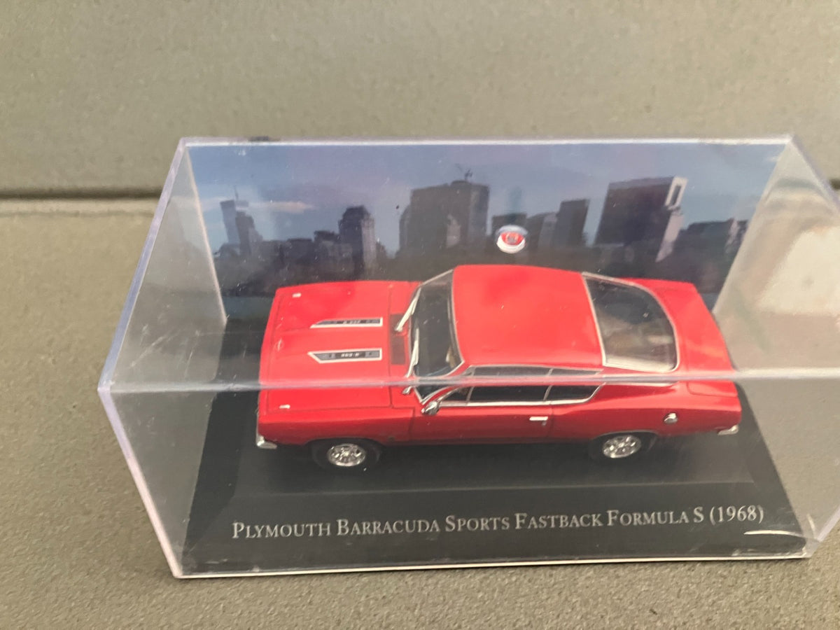 Voiture Miniature American Cars Plymouth Barracuda Sports Fastback Altaya 1/43