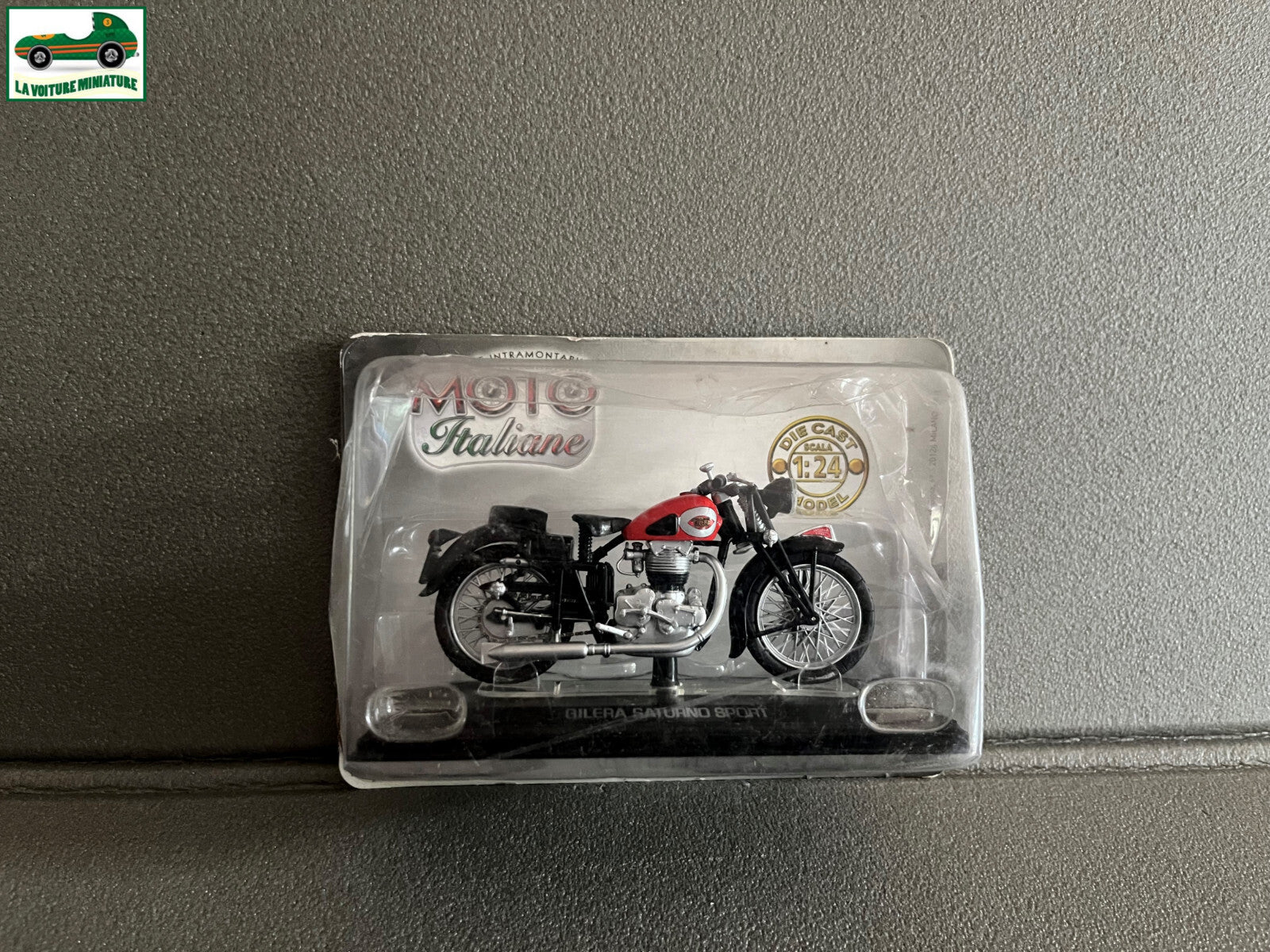 Moto miniature Italienne Gilera Saturno Sport Starline 1/24