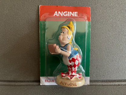 Figurine de Collection Astérix Obélix Angine Plastoy Atlas