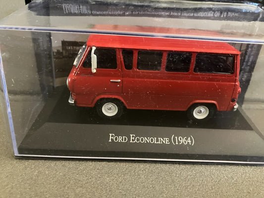 Voiture Miniature American Cars Ford Econoline 1964 Altaya 1/43