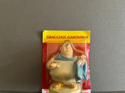 Figurine de Collection Astérix Obélix Gracchus Garovirus Plastoy Atlas