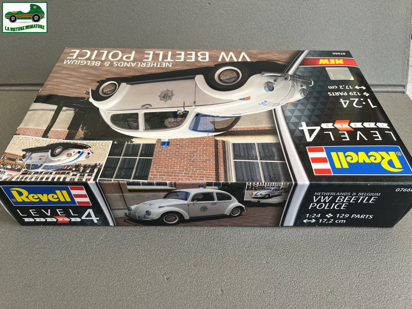 Maquette  à monter Voiture miniature Volkswagen VW Beetle Police Revell 1/24