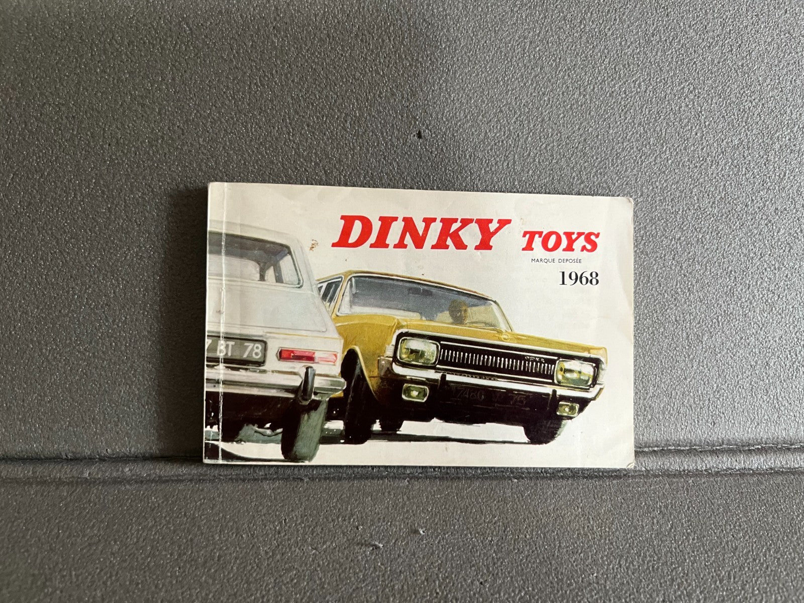 Ancien Dépliant Documentation Catalogue Jouet Voiture Dinky Toys 1968
