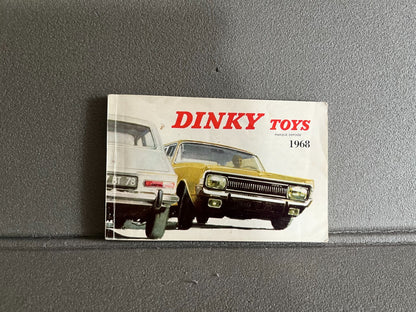 Ancien Dépliant Documentation Catalogue Jouet Voiture Dinky Toys 1968