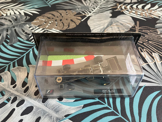 Voiture miniature Formule 1 F1 Lotus 720 1972 Emerson Fittipaldi 1/43