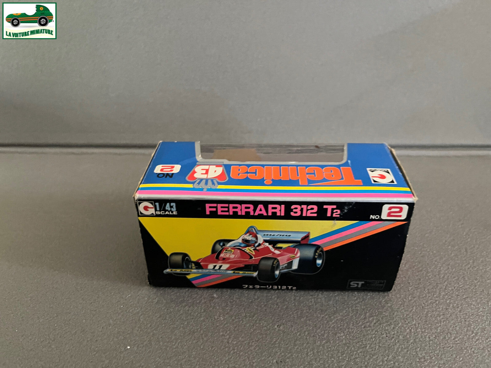 Voiture Miniature Formule 1 F1 Ferrari 312 T2 Lauda Technica Japan au 1/43