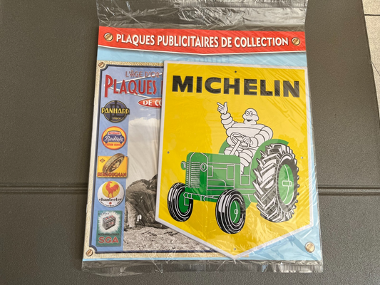 Plaque Métal Voiture Automobile Publicitaire Collection Michelin