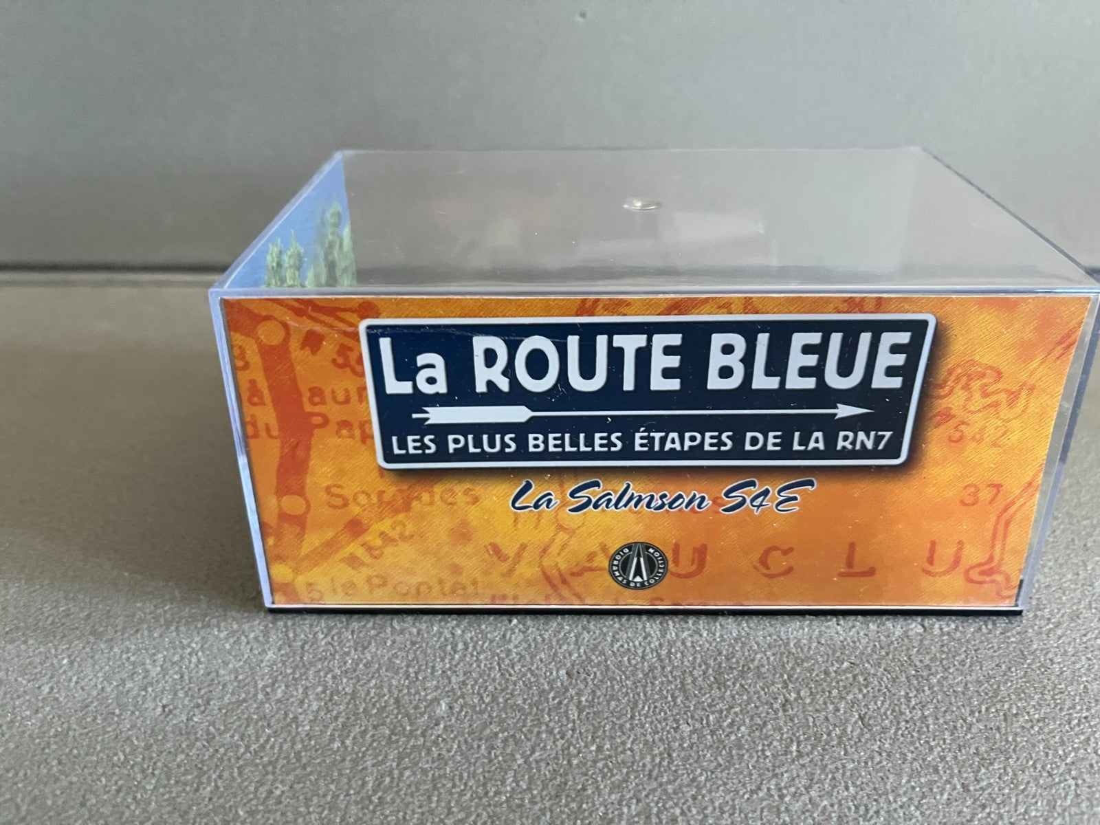 Voiture Miniature Salmson S4E Etape 38 La Route Bleue RN7 1/43