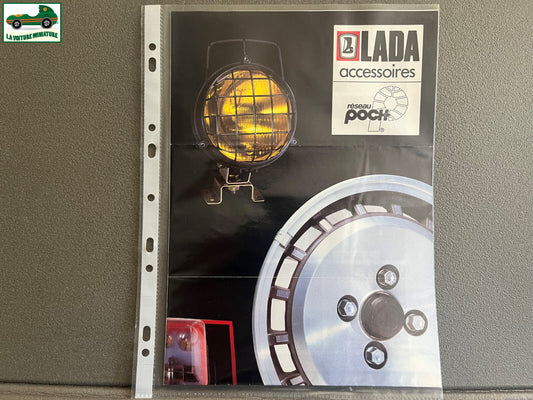 Ancien Dépliant Brochure Documentation Automobile Lada  Poch Accessoires