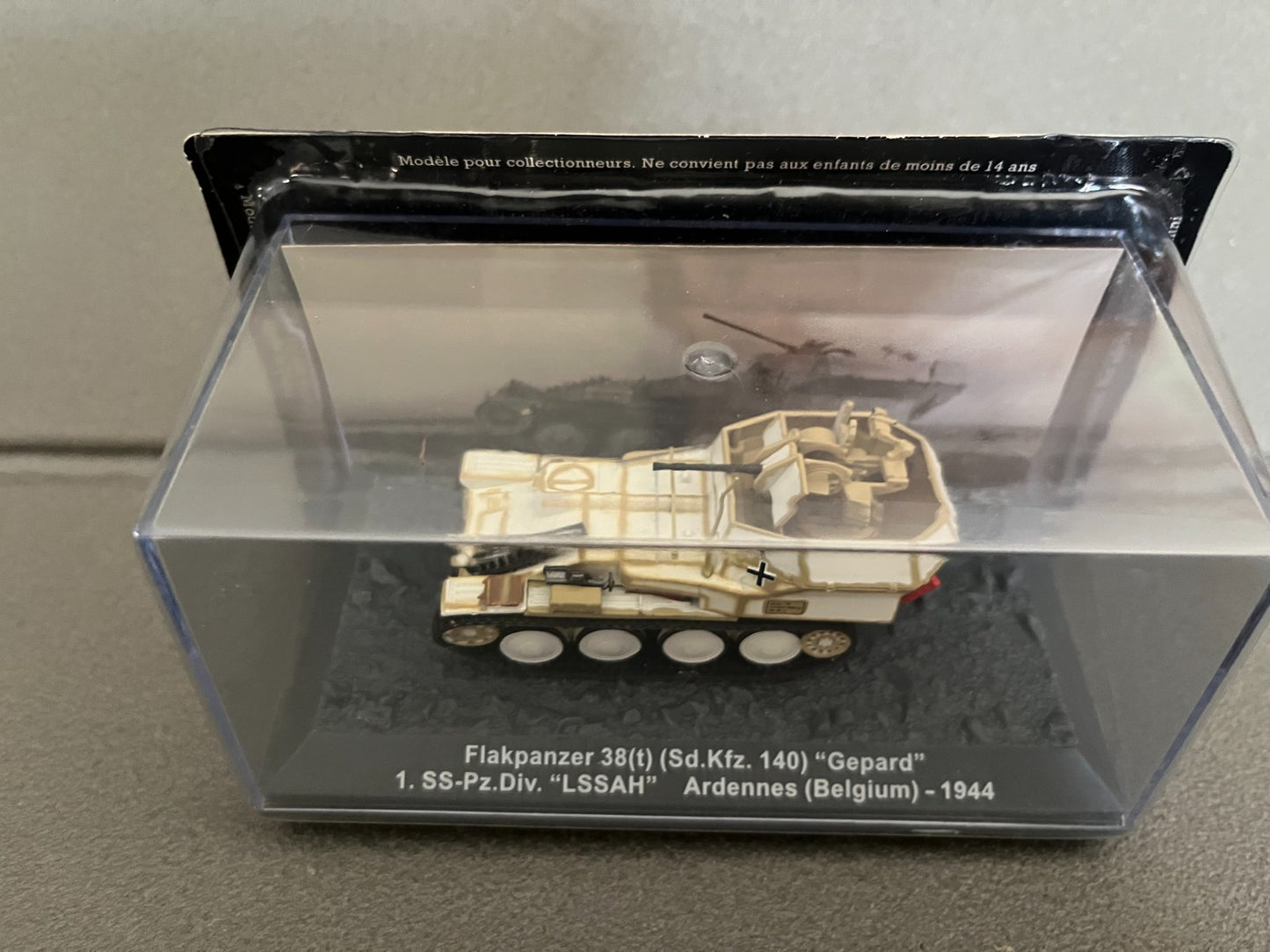 Miniature Militaire Char Tank Blindé Flakpanzer 38(t) Gepard 1944 Altaya 1/72