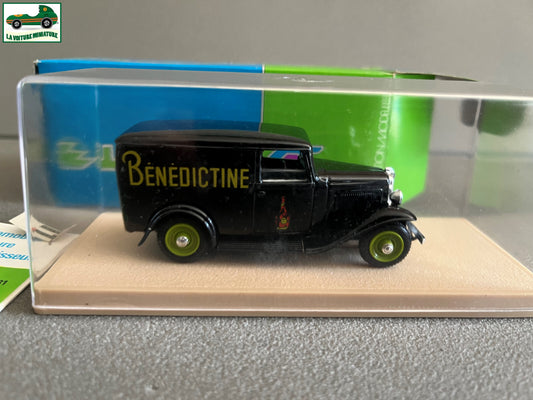 Voiture miniature Citroen 500 Kg Bénédictine Eligor France 1/43