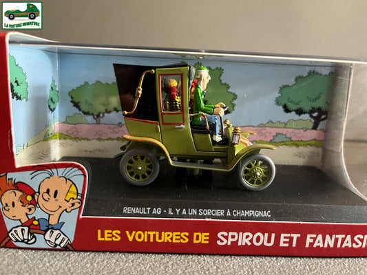 Voiture Miniature Renault AG Il y a un Sorcier à Champignac Spirou 1/43