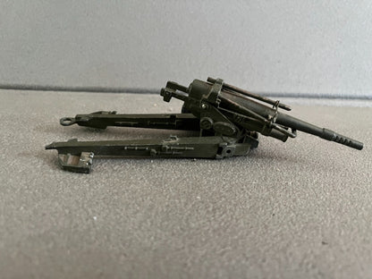 Ancienne Miniature Militaire Canon Obusier 155 Dinky Toys Meccano France Epave