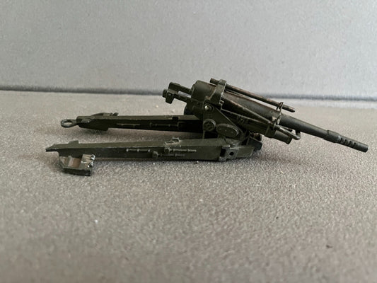 Ancienne Miniature Militaire Canon Obusier 155 Dinky Toys Meccano France Epave