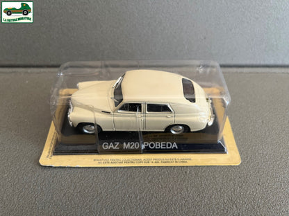 Voiture Miniature Gaz M20 Pobeda Ixo DeAgostini URSS Pays Est Russie 1/43