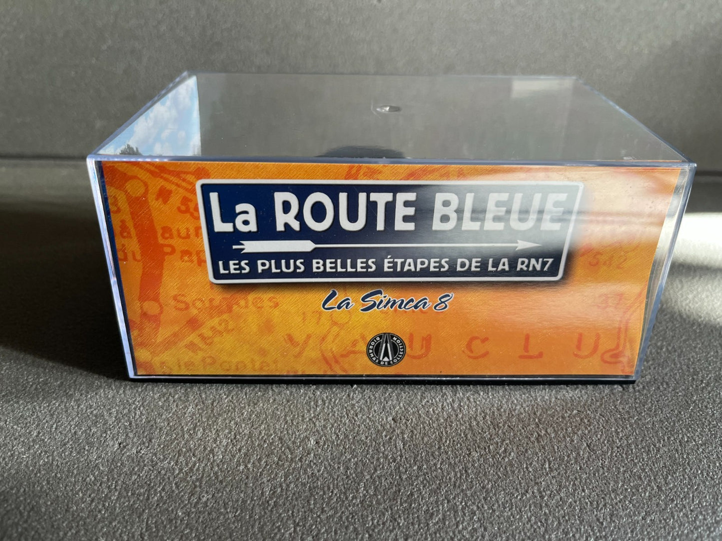 Voiture Miniature Simca 8 Etape 48 La Route Bleue RN7 1/43