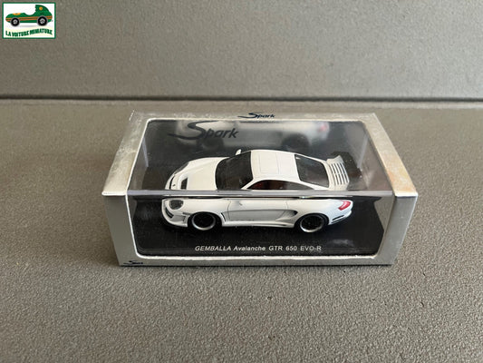 Voiture Miniature Porsche Gemballa Avalanche GTR 650 EVO-R Spark  1/43