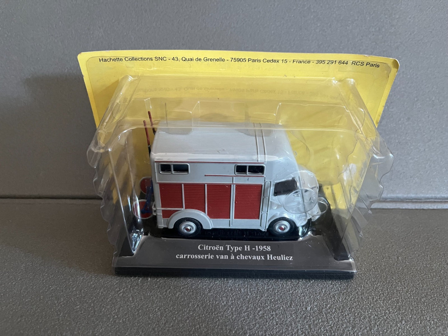 Voiture Miniature Citroen Type H 1958 Heuliez Eligor Hachette 1/43
