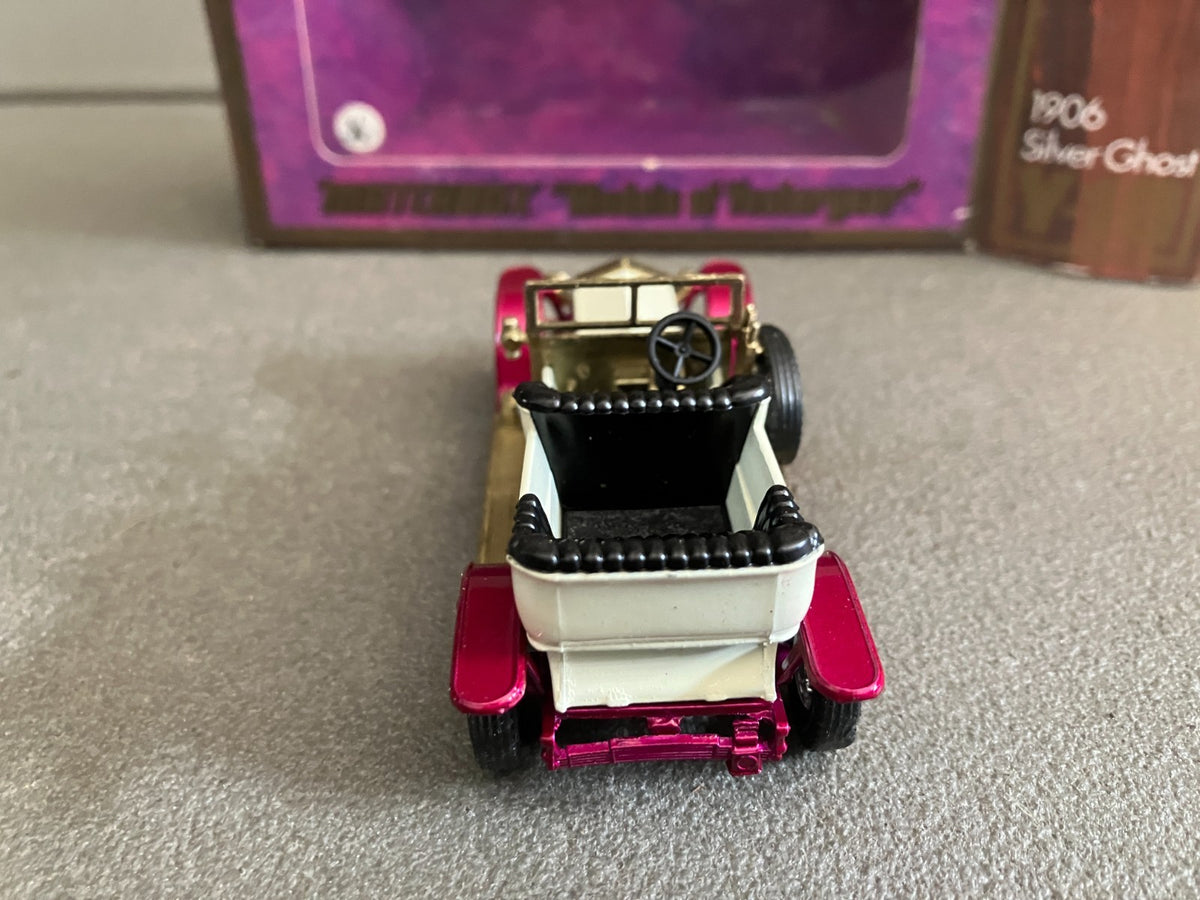 Ancienne Voiture Miniature 1906 Rolls Royce Silver Ghost Matchbox 1/51