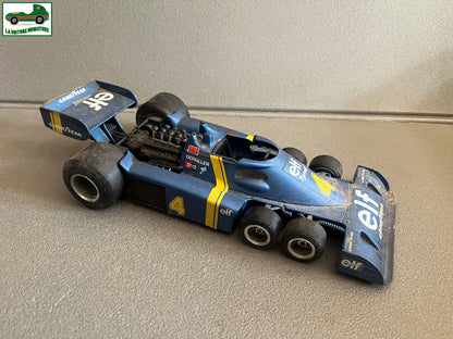 Ancienne Voiture Miniature Tyrrell P34/2 Depailler F1 Polistil Italy au 1/16