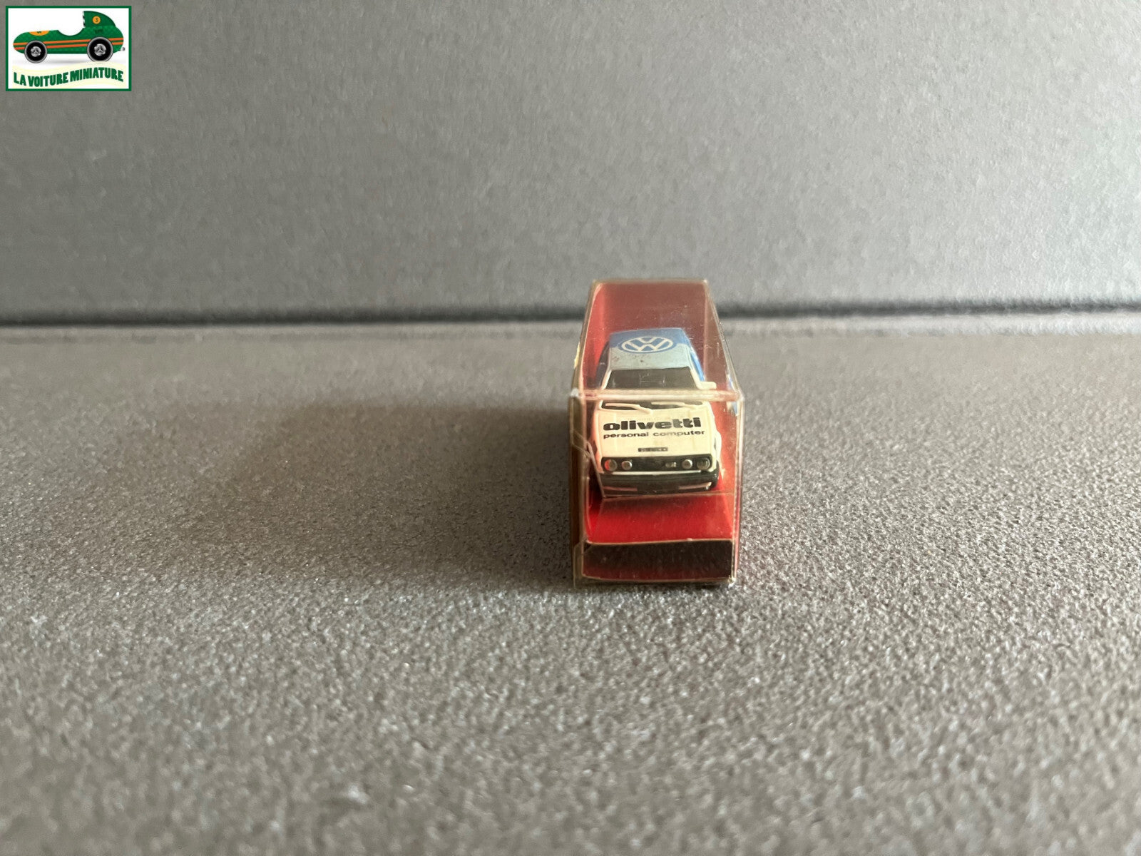Voiture Miniature Volkswagen VW Golf GTI Olivetti Herpa au 1/87 HO