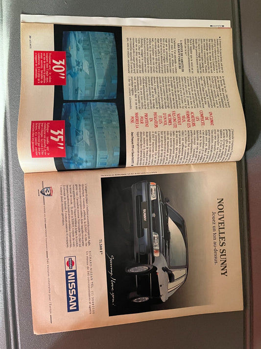 Livre Revue Voiture Automobile AutoMoto N°103