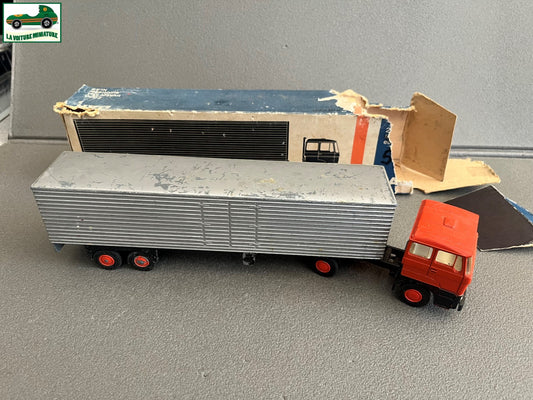 Ancienne Voiture Miniature Camion Semi Remorque DAF Lion Car 1/50 Défauts