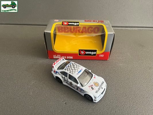 Voiture miniature Burago BMW M3 DTM 4197 au 1/43