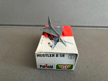 Ancien Avion miniature Militaire Hustler B 58 Club 33 Polistil 1976