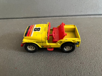Ancienne Miniature Voiture Corgi Toys Jeep CJ-5 1/36 Epave