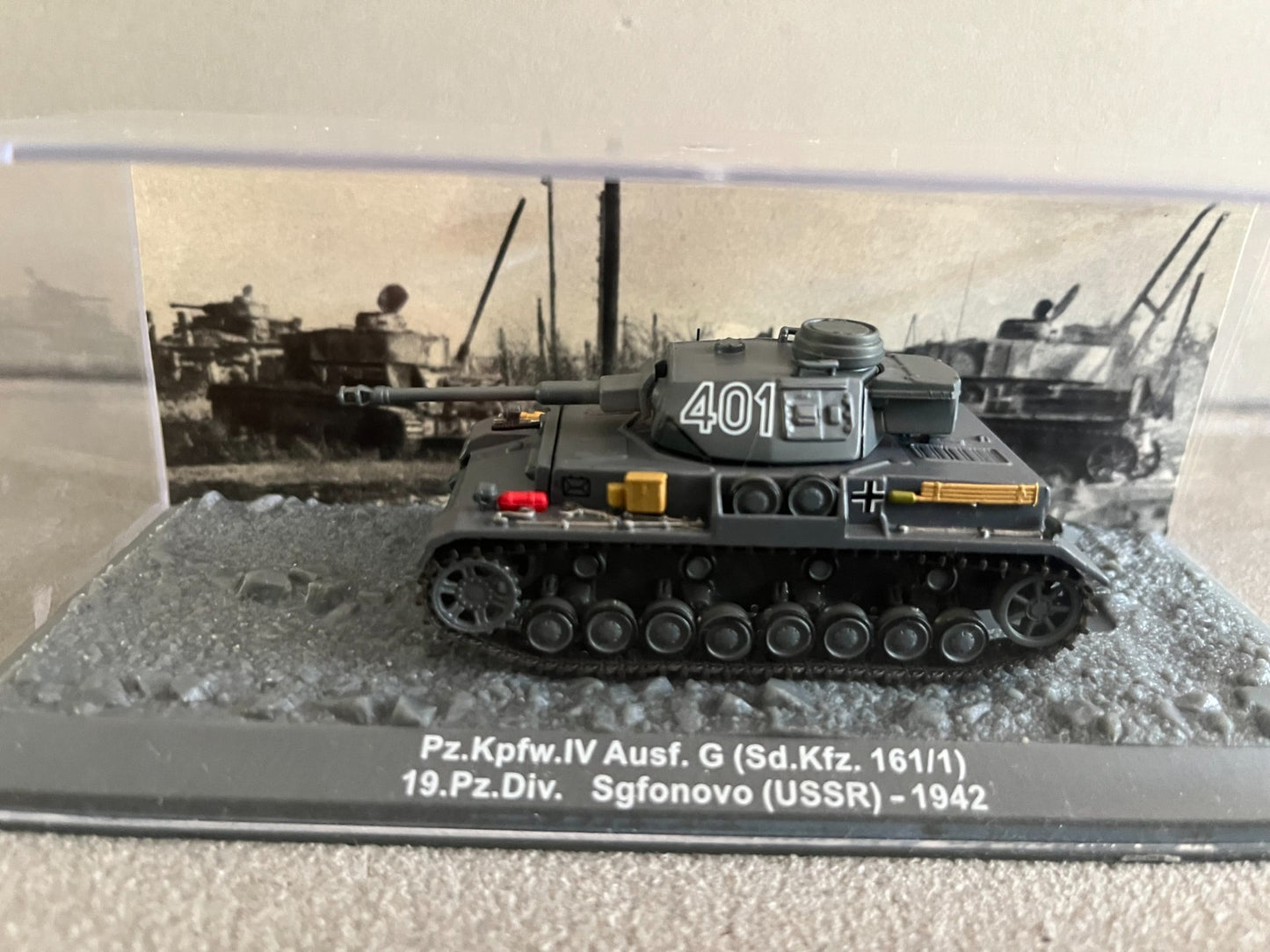 Miniature Militaire Char Tank Blindé Pz.Kpfw. IV Ausf. G Sd.Kfz. 161 Altaya 1/72