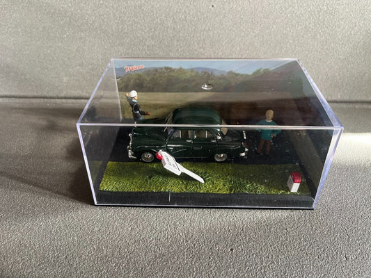 Voiture Miniature Simca Aronde Etape 50 La Route Bleue RN7 1/43