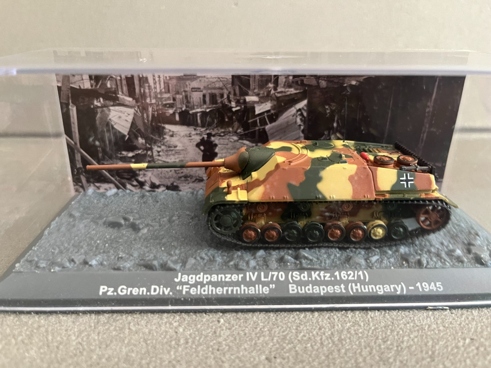 Miniature Militaire Char Tank Blindé Jagdpanzer IV L/70 Altaya 1/72