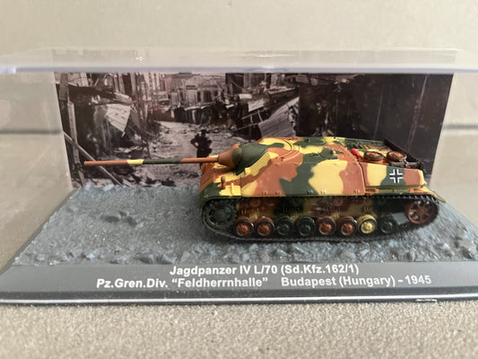Miniature Militaire Char Tank Blindé Jagdpanzer IV L/70 Altaya 1/72