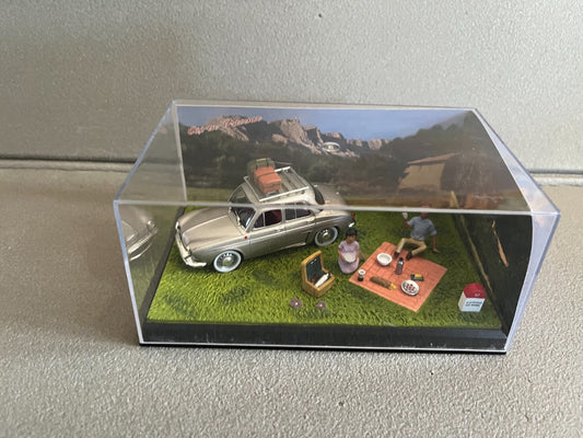 Voiture Miniature Renault Ondine Etape 29 La Route Bleue RN7 1/43