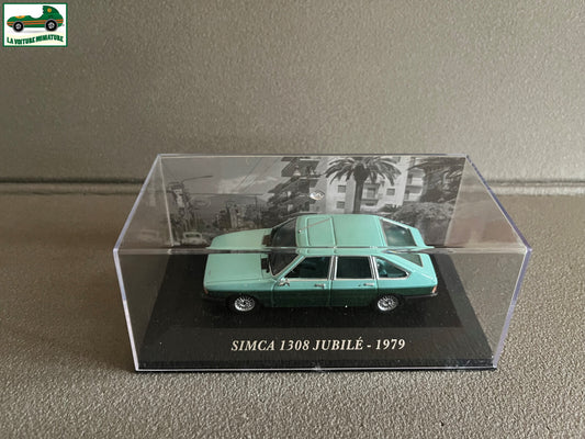 Voiture Miniature Simca 1308 Jubilé 1979 au 1/43 Ixo Altaya