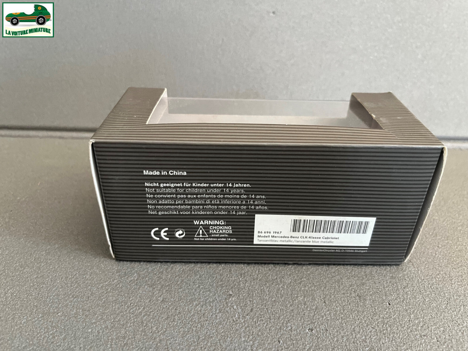 Voiture Miniature Mercedes Benz CLK-Klasse Cabriolet Minichamps 1/43
