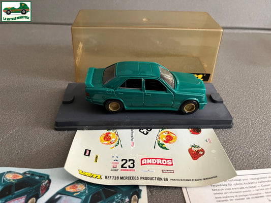 Voiture Miniature Mercedes 190 Production 89 Andros Verem au 1/43