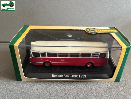 Voiture miniature Renault S45 R4210 1953 Autobus Bus Collection Atlas 1/72