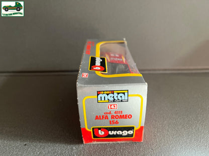 Voiture miniature Burago Alfa Romeo 156 cod 4111 au 1/43