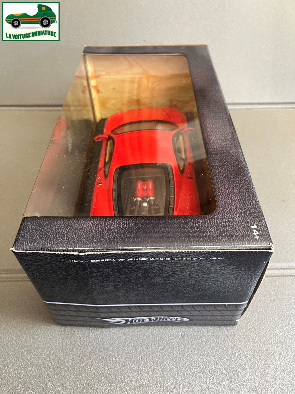 Voiture miniature Ferrari F430 Coupé HotWheels au 1/18