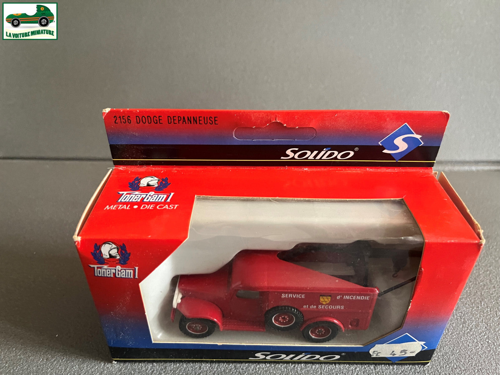 Voiture Miniature Camion 2156 Dodge Depanneuse Pompiers Solido au 1/50