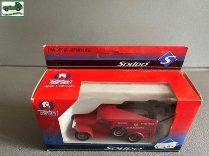 Voiture Miniature Camion 2156 Dodge Depanneuse Pompiers Solido au 1/50