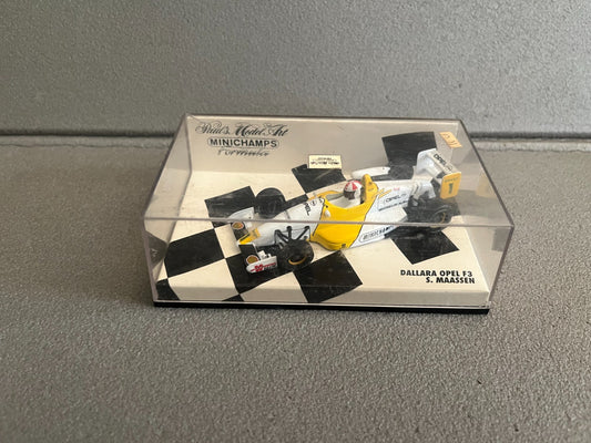 Voiture Miniature Formule 1 F1 Dallara Opel F3 Maassen Minichamps au 1/43