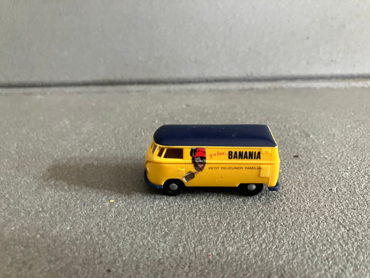 Voiture Miniature Volkswagen Combi T1 Bulli VW Banania Brekina 1/87 HO
