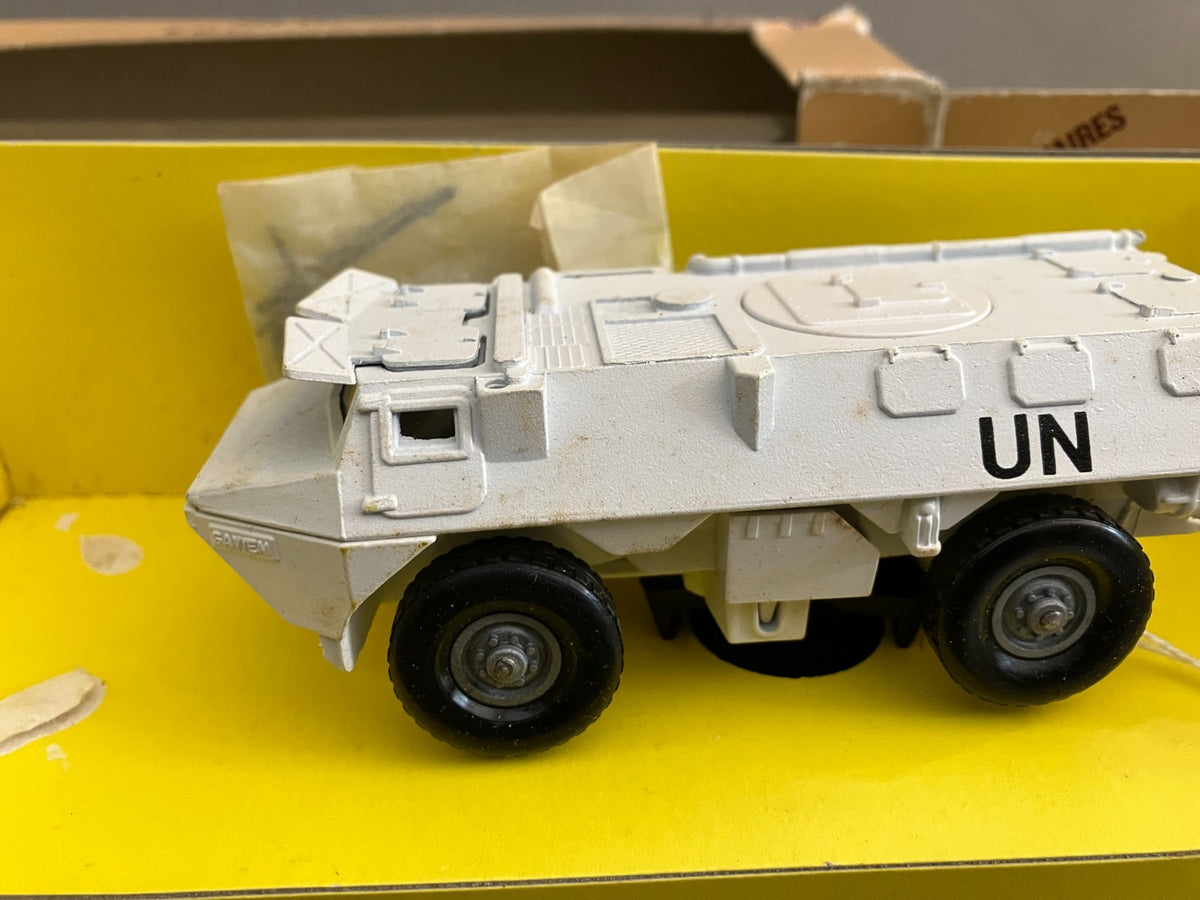 Ancienne Miniature Militaire Blindé VAB 4x4 6027 UN Solido France 1/50
